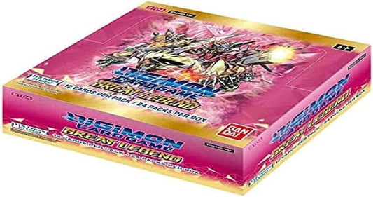 Digimon Card Game Great Legend Envelope 12 Cards