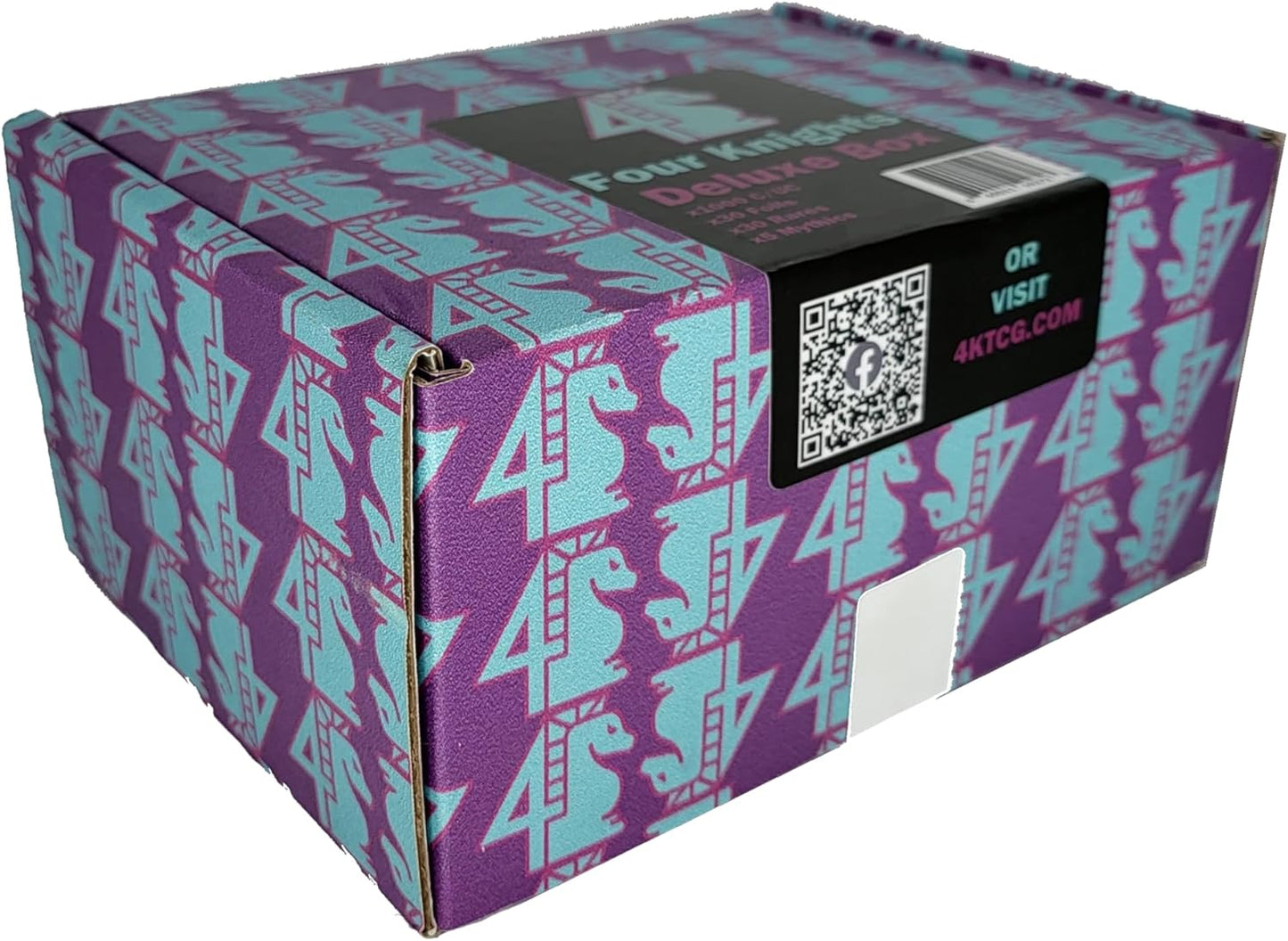 Four Knights MTG Deluxe Collection Booster Box - 1000+ Assorted C/UC Cards with 30 Rares, 30 Foils, and 5 Mythics - Limited Duplicates - Compatible with Magic