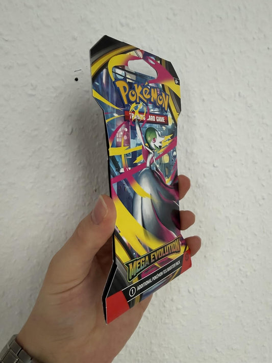 Pokemon TCG: Mega Evolution Sleeved Booster Pack - 10 Cards