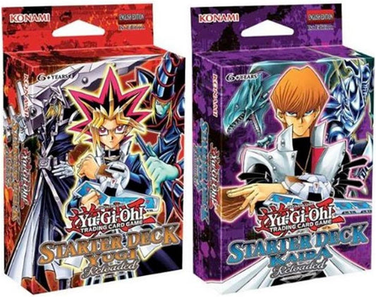 Yu-Gi-Oh KON7KRSD Yugi & Kaiba Reloaded Starter Decks-Set of 2, Multi