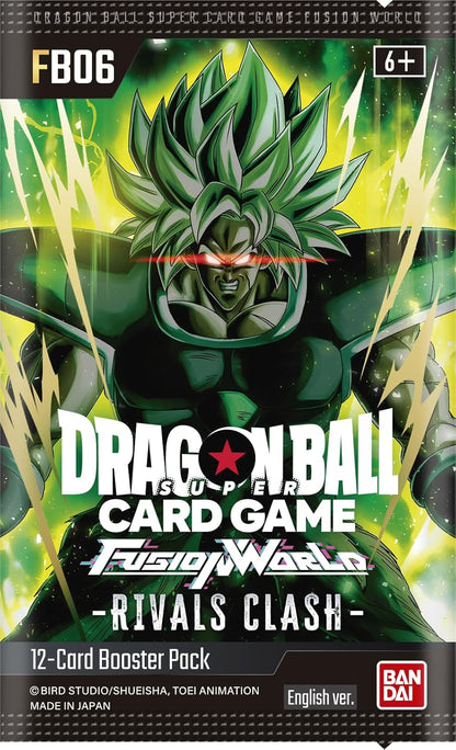 Dragon Ball Super TCG: Fusion World 06 Rivals Clash Booster Box (FB06) - 24 Packs