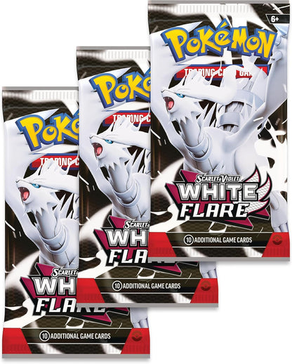 Pokemon TCG Scarlet & Violet 10.5 White Flare Tech Sticker Blister