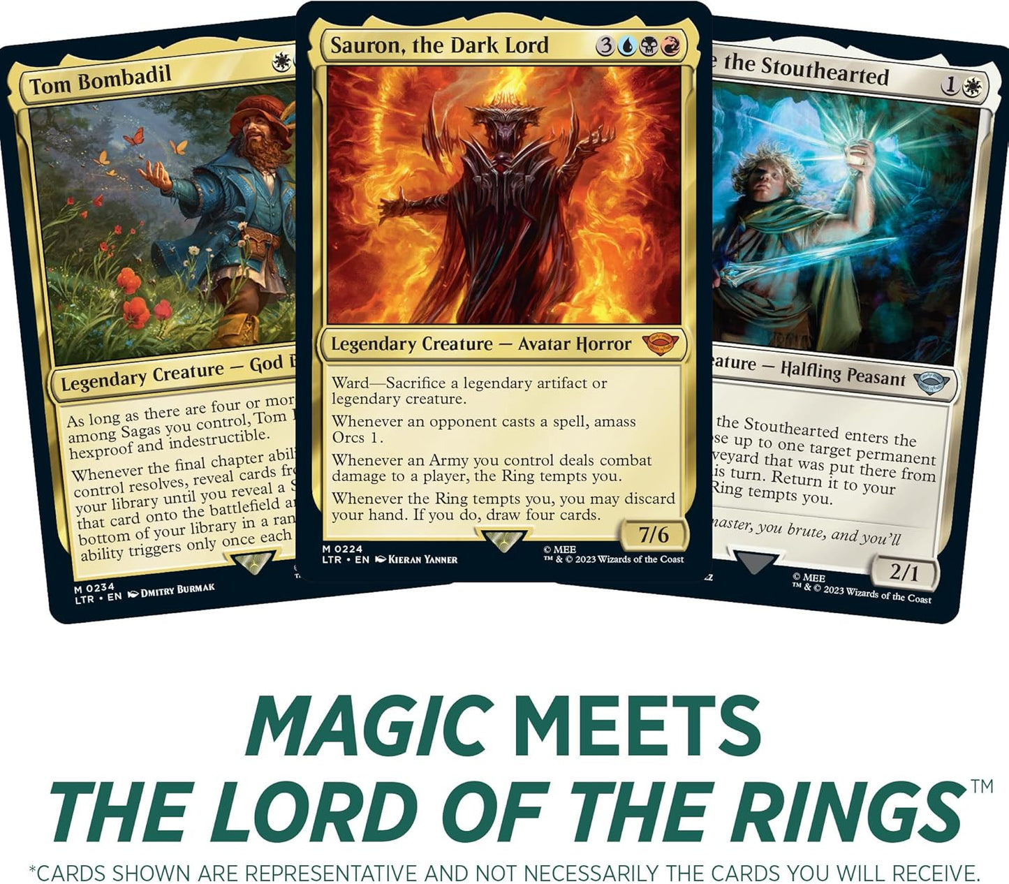 Magic: The Gathering The Lord of the Rings: Tales of Middle-earth Set Booster Box - 30 Packs (360 Magic Cards)