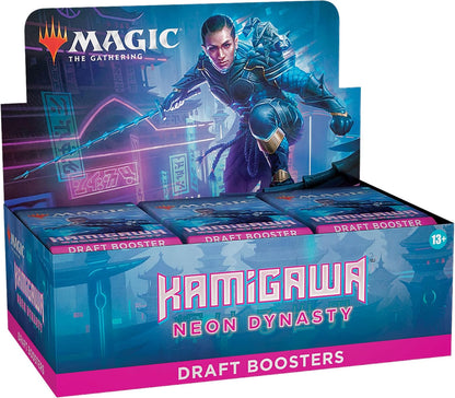 Magic: The Gathering Kamigawa: Neon Dynasty Draft Booster Box | 36 Packs (540 Magic Cards)