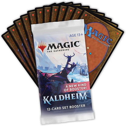 Wizards of The Coast Magic The Gathering Kaldheim Set Booster Box | 30 Packs (360 Magic Cards)