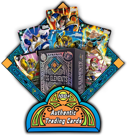 Dragon Ball Super Fusion World 100 Card Bundle, 100 Authentic Cards, 10 Foils, 2 SR/ALT, TCG Elements Deck Box
