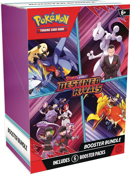 Pokemon TCG: Scarlet & Violet - Destined Rivals Booster Bundle - 6 Packs