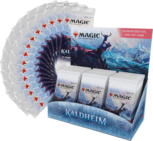 Wizards of The Coast Magic The Gathering Kaldheim Set Booster Box | 30 Packs (360 Magic Cards)