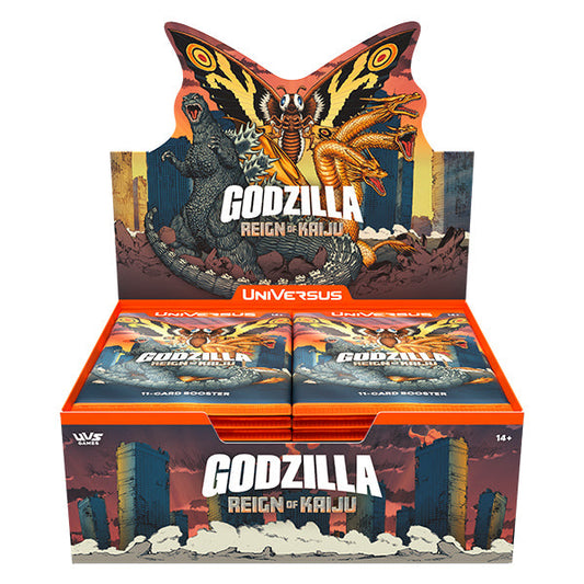 UniVersus CCG: Godzilla - Reign Of Kaiju Booster Display PREORDER