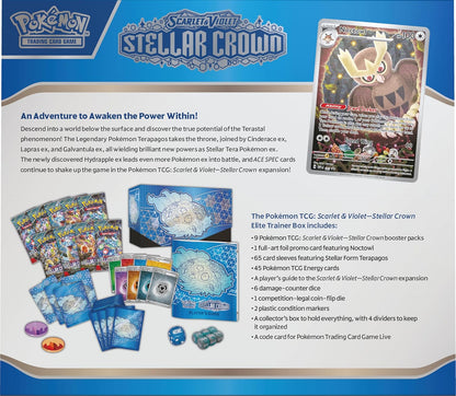 Pokemon TCG: Scarlet & Violet Stellar Crown Elite Trainer Box
