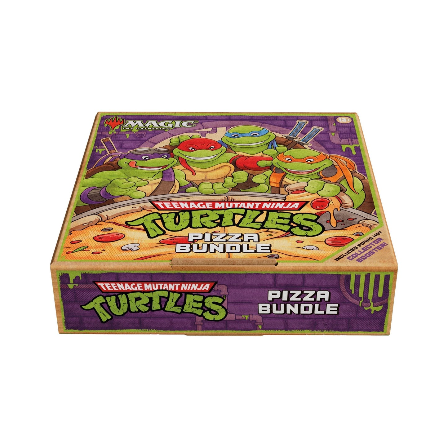 Magic: The Gathering x Teenage Mutant Ninja Turtles Pizza Bundle – Limited Edition Collectible Deck Set for Fans and Players (PRE-SALE MARCH)