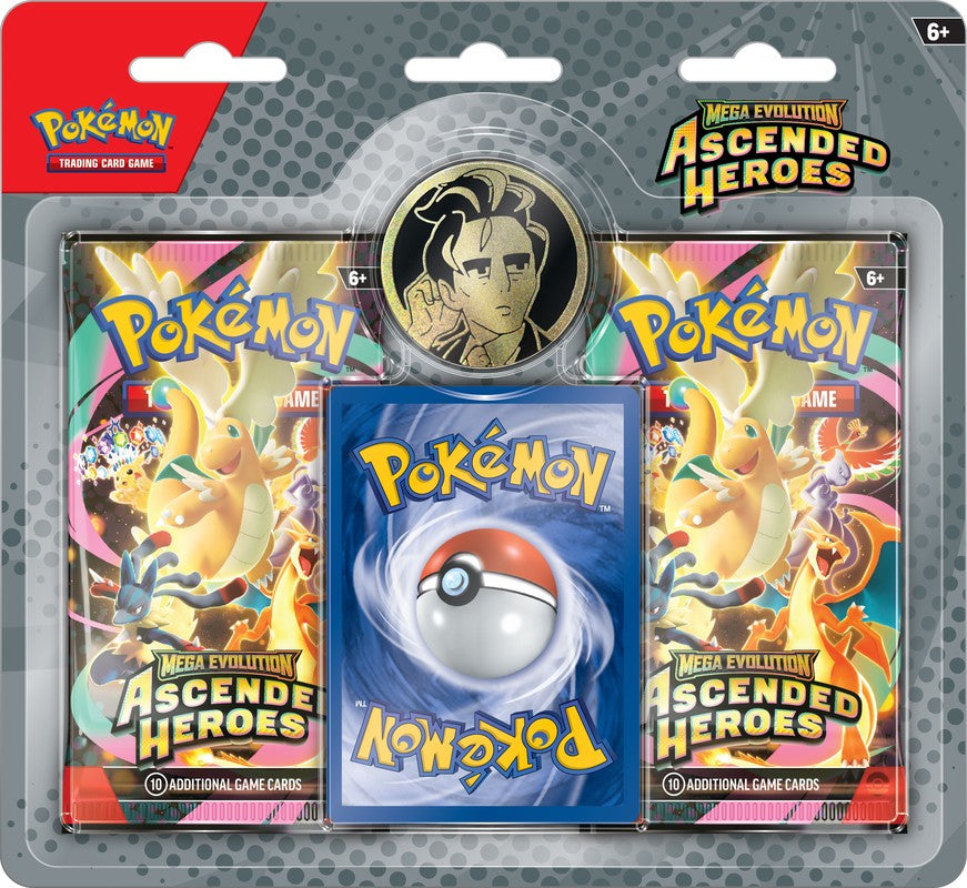 Pokemon Mega Evolutions 2.5 Ascended Heroes 2-Pack Blister Release Date: 01/30/2026