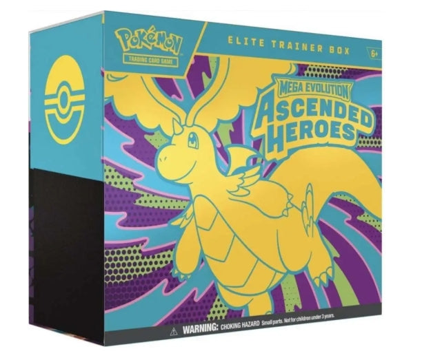 Pokemon TCG: Mega Evolution - Ascended Heroes Elite Trainer Box (PRE-ORDER)