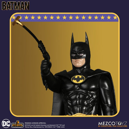 Mezco Batman (1989) - 5 Points Collection Action Figure - 3 Pack (Batman , The Joker, and Joker Goon) (PRE-SALE)