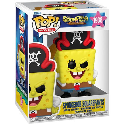 SpongeBob Squarepants #1938 Funko Pop! Movies The SpongeBob Movie: Search for SquarePants - Approx. 5 1/4" Collectible Vinyl Figure - Estimated Arrival: Nov. 2025 (PRE-SALE)