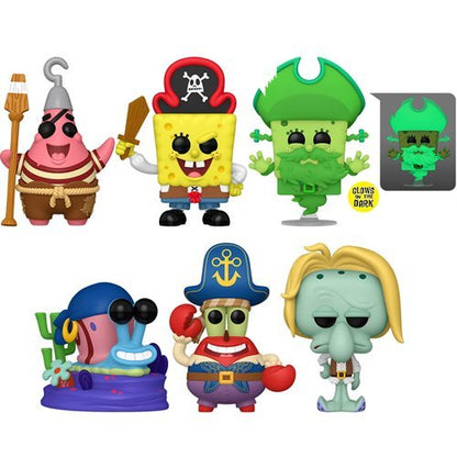 The SpongeBob Movie: Search for SquarePants Funko Pop! Set of 6 (SpongeBob SquarePants #1938, Patrick Star #1939, Gary #1940, Squidward Tentacles #1941, Mr. Krabs #1942, and SpongeBob as The Flying Dutchman #1943 Glow) - ETA: Nov. 2025 (PRE-SALE)