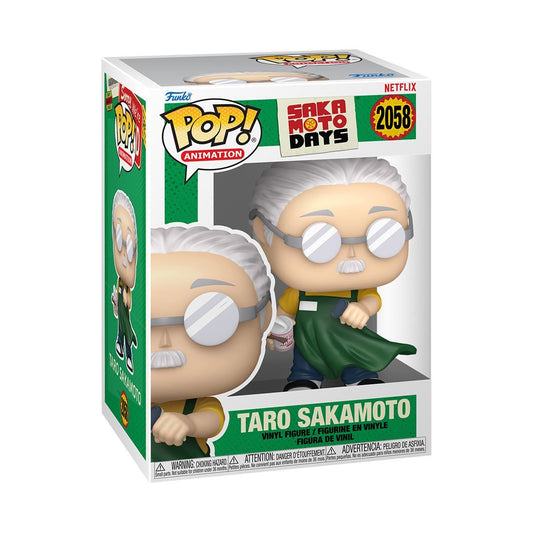 Sakamoto Days Funko Pop! Animation - Set of 3 (Taro Sakamoto #2058, Shin Asakura #2059, and Lu Shaotang #2061) Collectible Vinyl Figures - Estimated Arrival: Nov. 2025 (PRE-SALE)