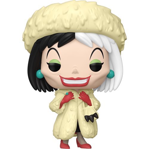 Cruella De Vil #1663 Funko Pop! 101 Dalmatians - Approx. 4 1/2" Collectible Vinyl Figure Bundled with Display Box Protector Case - Estimated Arrival: Dec. 2025 (PRE-SALE)